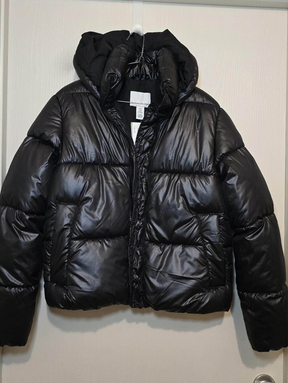 Black H&M Divided Women's Puffer Jacket Size XS New